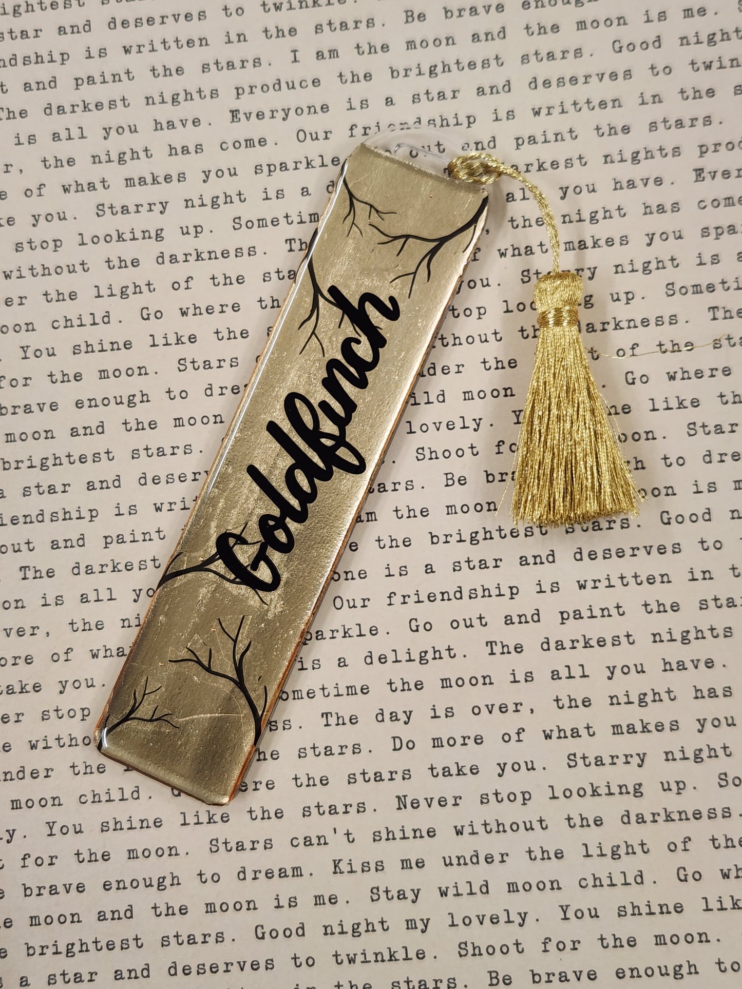 Goldfinch Bookmarks